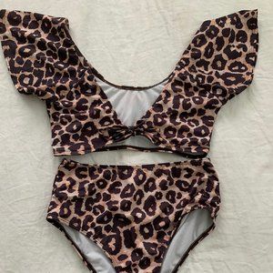 Cheetah Bathing Suit